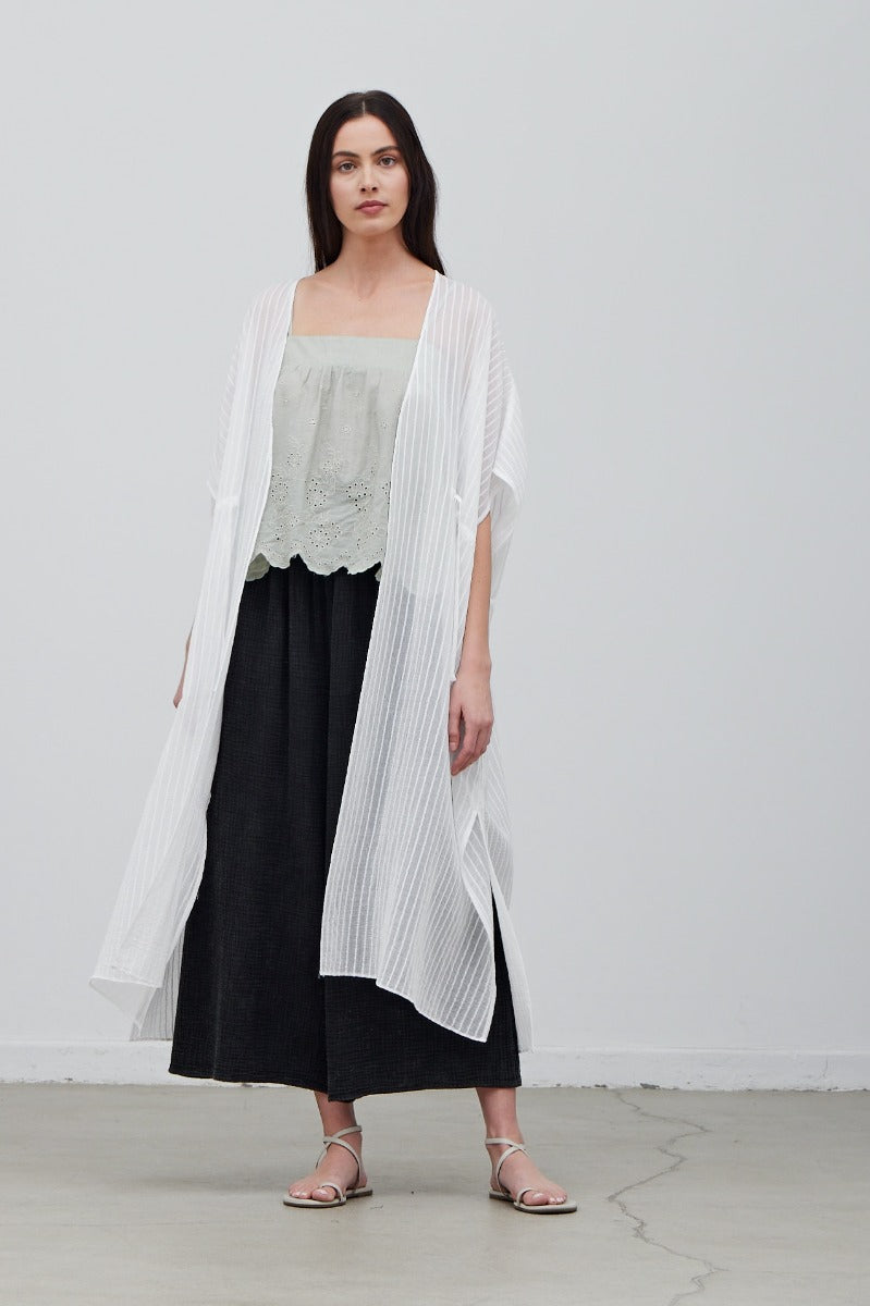 Breezy Striped Cover-Up