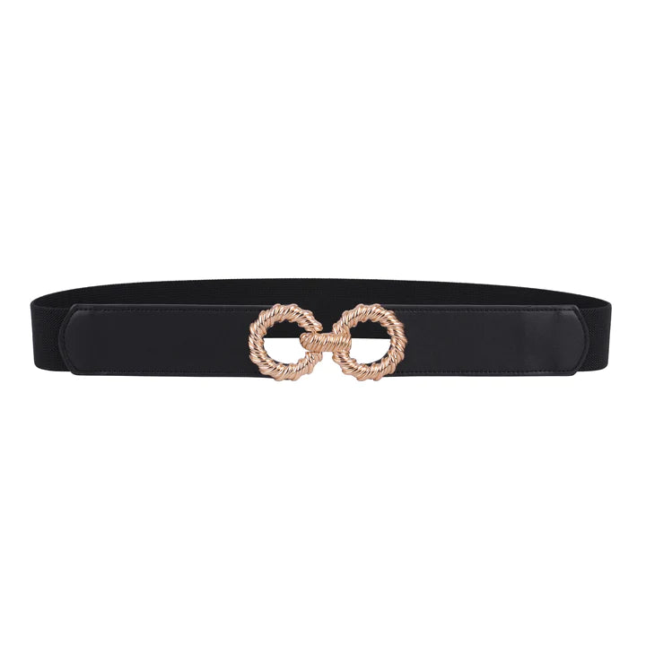 Twisted Double Circle Stretch Belt