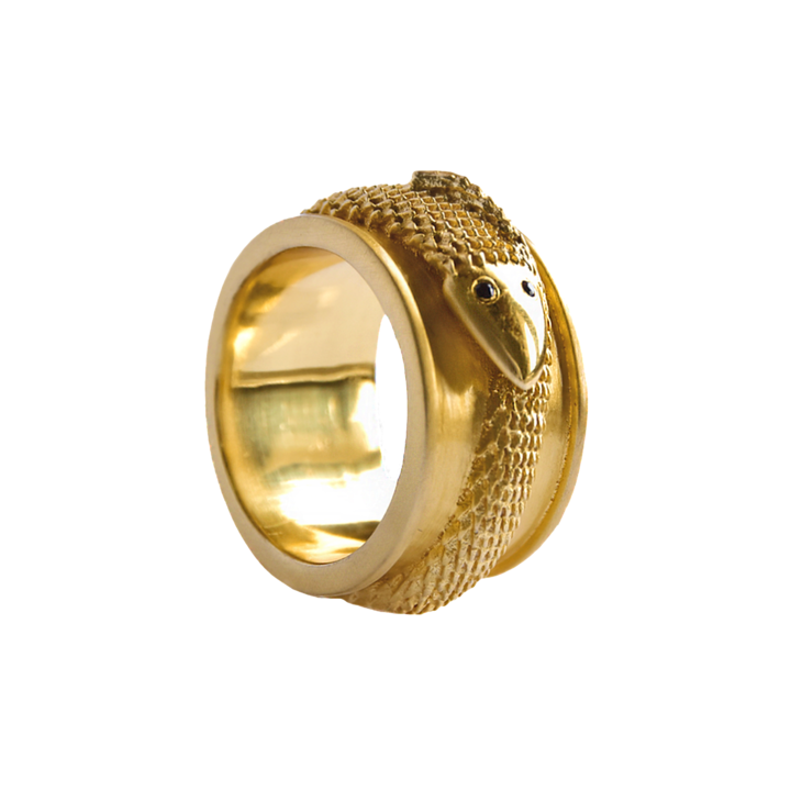 Elixir Gold Snake Ring