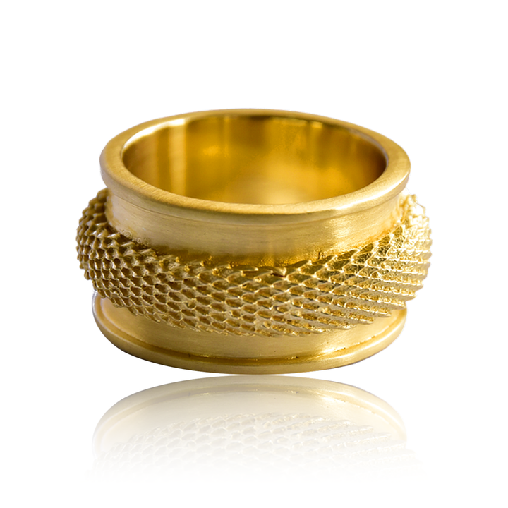 Elixir Gold Snake Ring