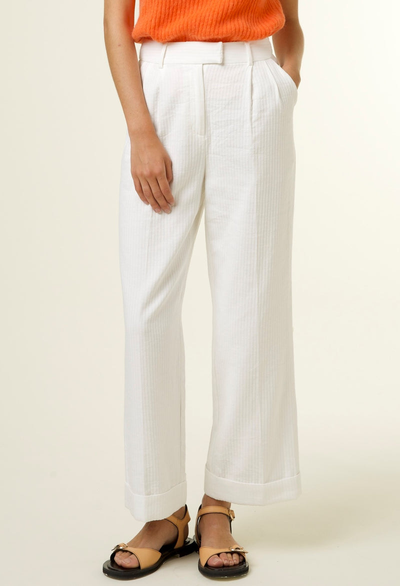 Palmier Woven Wide Leg Pants