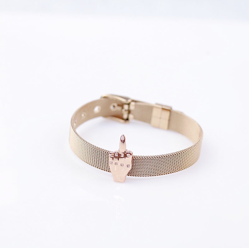 The FU Middle Finger Bracelet - amannequin - amannequin