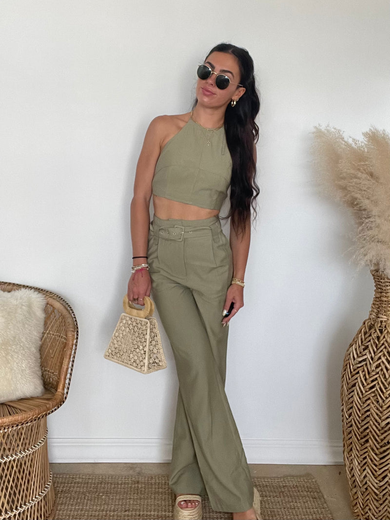 En Saison | Aubin Wide Leg Pants | FINAL SALE