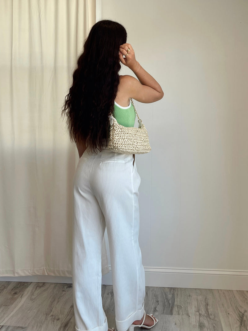 Palmier Woven Wide Leg Pants