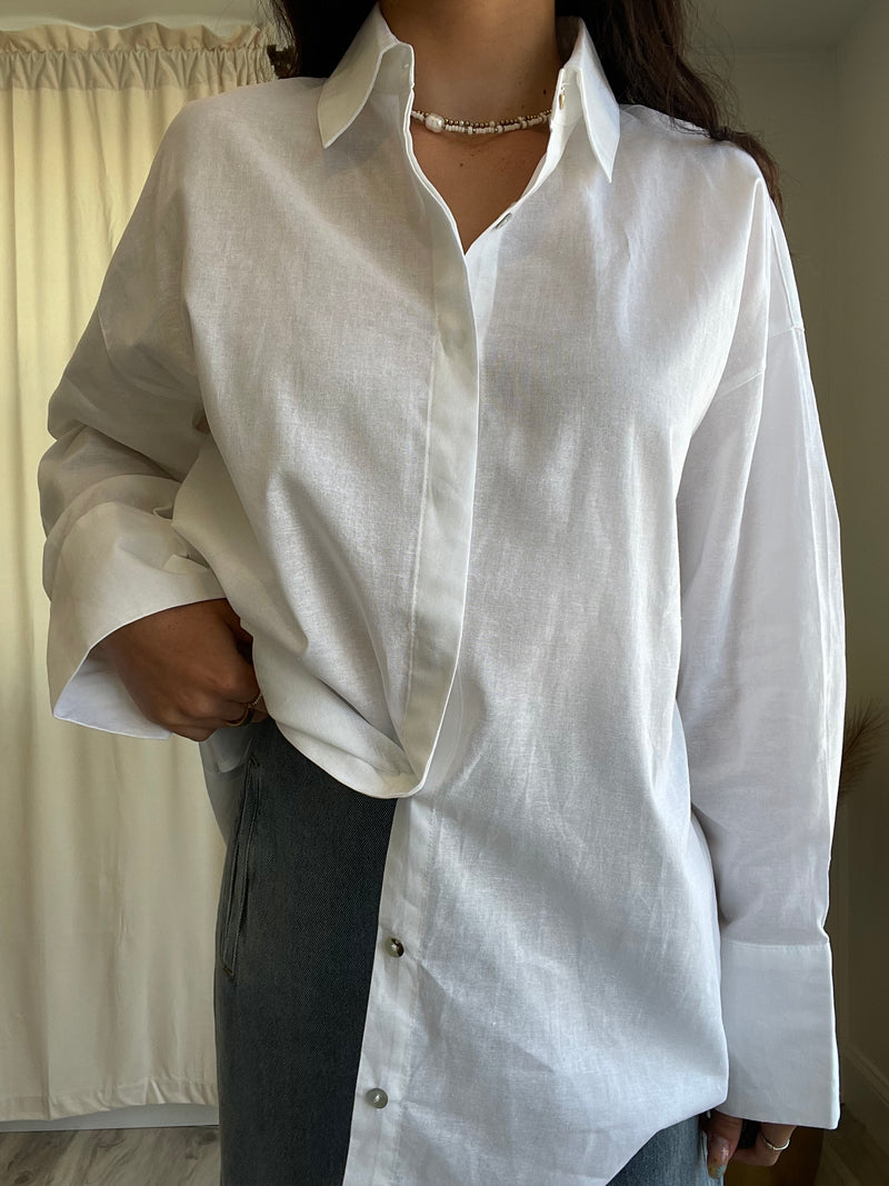 Tony Oversized Button Down Shirt FINAL SALE