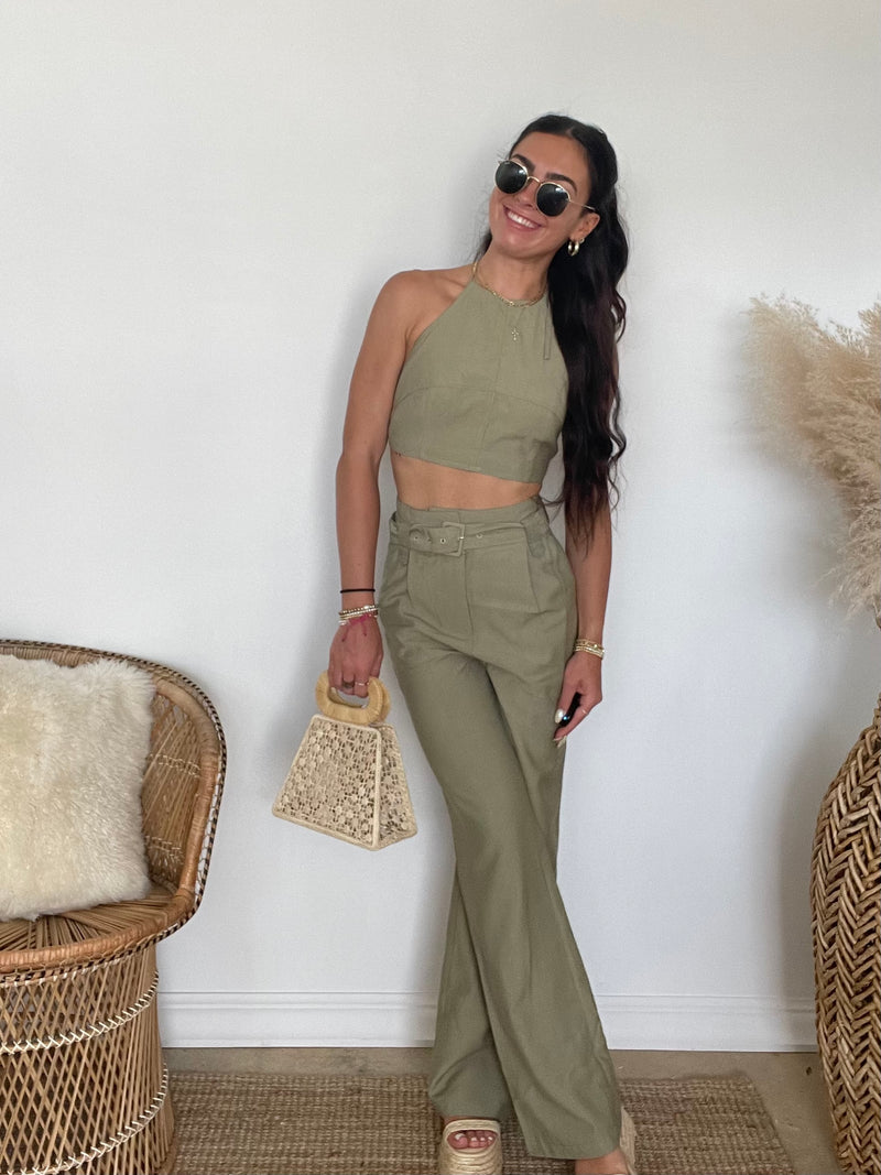 En Saison | Aubin Wide Leg Pants | FINAL SALE