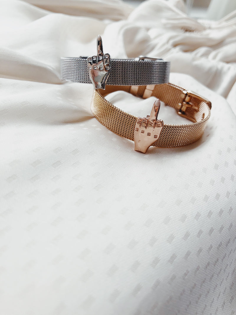 The FU Middle Finger Bracelet