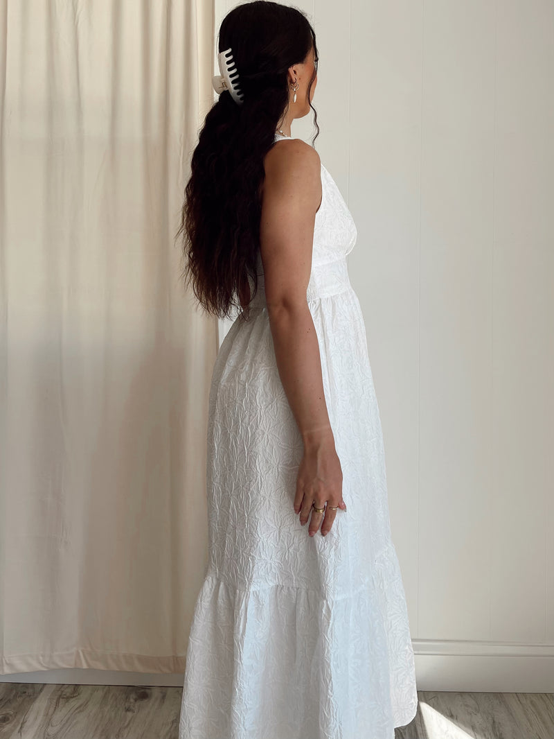 En Saison | Corsica White Maxi Dress FINAL SALE