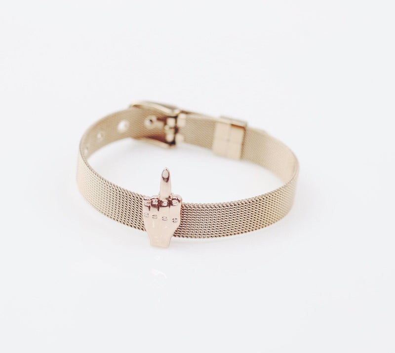 The FU Middle Finger Bracelet - amannequin - amannequin