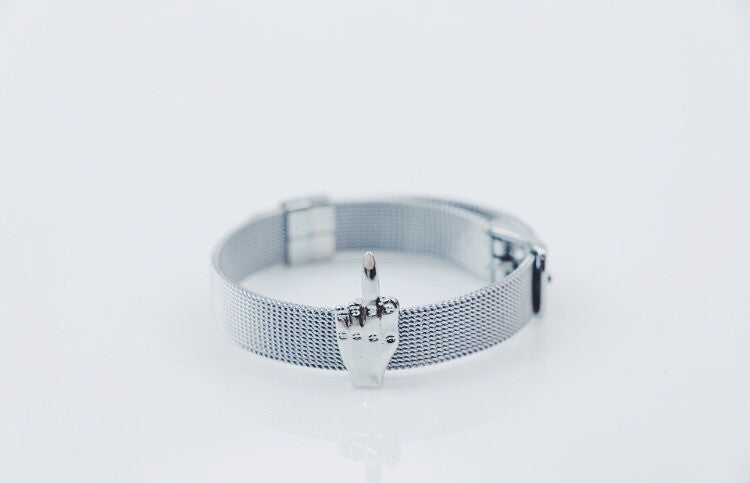 The FU Middle Finger Bracelet - amannequin - amannequin