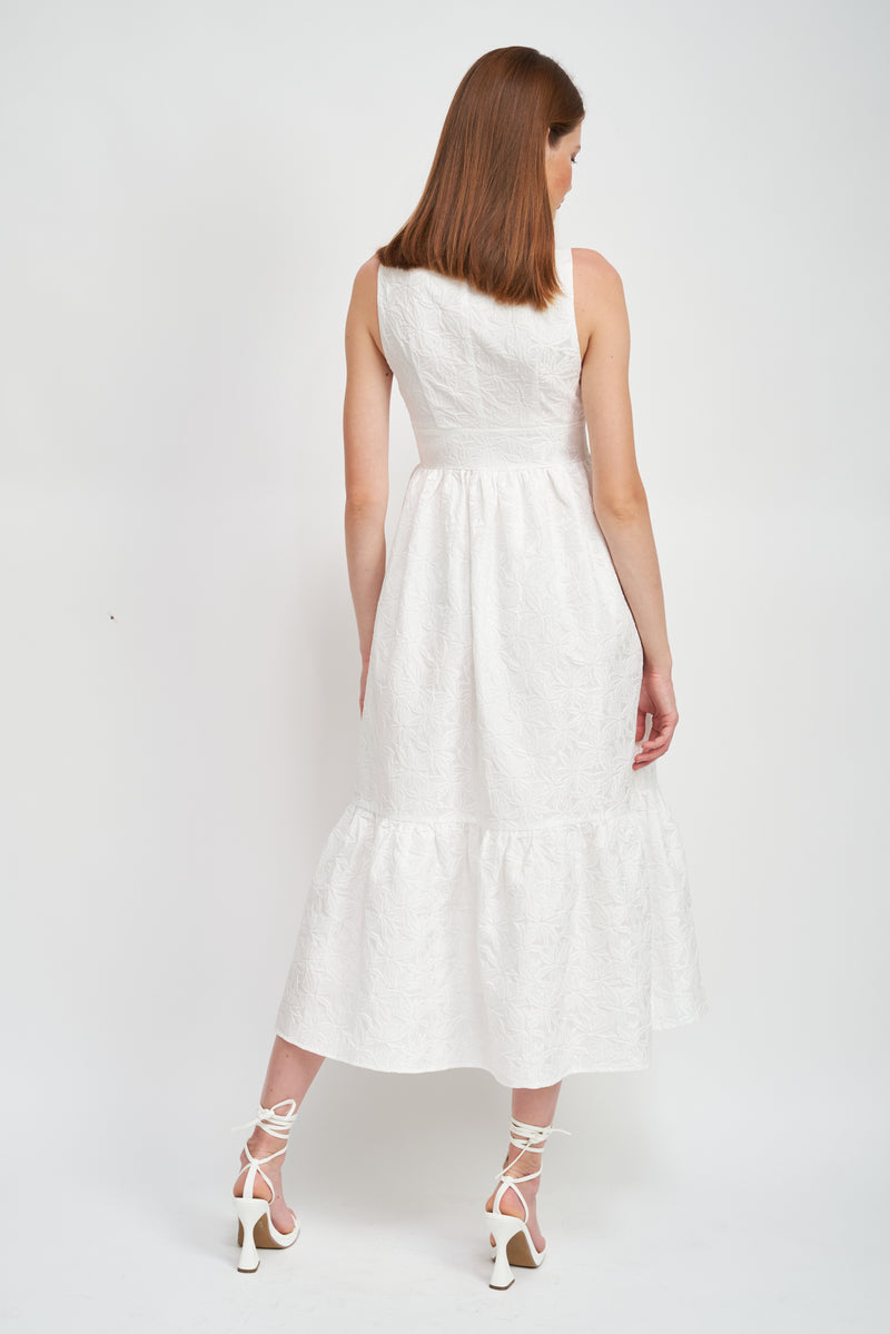 En Saison | Corsica White Maxi Dress FINAL SALE