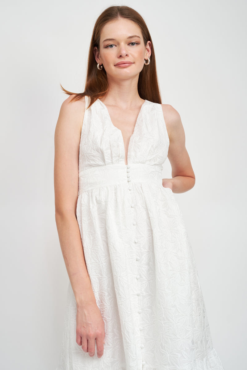 En Saison | Corsica White Maxi Dress FINAL SALE