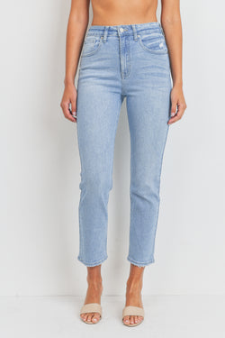 Harrah Classic Slim Straight Jeans | Light Denim